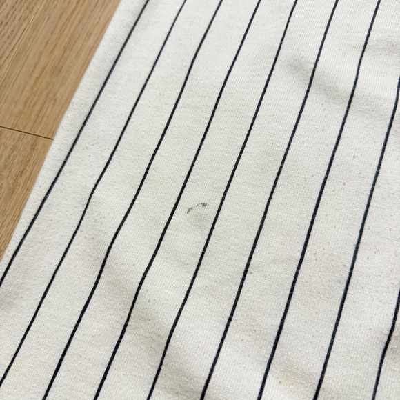 Vintage Starter Georgetown Hoyas Pinstripe Cotton Baseball Jersey Mens Large 90s - Picture 8 of 13